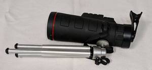 lot 115 image: Cell phone High Powered Telescope and Tripod
