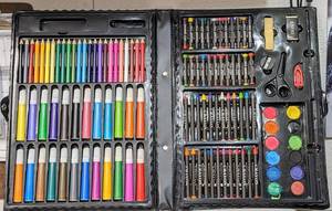 lot 117 image: Arty Facts - Most markers seem dry but other items will serve you well.