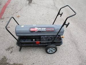 lot 7 image: DYNA-GLO DELUX, 120V, PORTABLE KEROSENE OR DIESEL, PROFESSIONAL GRADE HEATER, MODEL  KFA220DGD