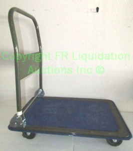 lot 95 image: Hyper Tough folding handle flat cart