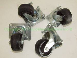 lot 96 image: Caster wheels never used