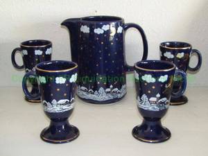 lot 103 image: Waechtersbach made in West Germany ceramic serveware