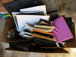 lot 112 image: LOT-Large Amount of mixed sizes and types of photo frames