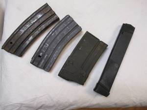 lot 79 image: LOT-3-Rifle And 1- 45 Cal. High Capacity Pistol Magazine