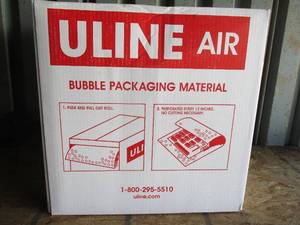 lot 39 image: Unopen Box, U-Line S-10112, 316 12-Ft x 1785-Ft. Bubble Packing Material