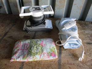 lot 23 image: LOT-MAXI-RUB 110-V Massager, Soft-Heat 110-V Heating Pad And Hot Bean -Heat Pack.