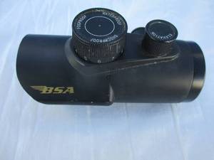 lot 37 image: BSA, RD-30, 30mm Red Dot Sight-Works.