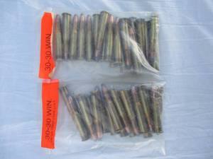 lot 40 image: 2-20-Round Packs of 30-30-Win, 150 Gr., RNSP,  Core-Lokt Ammunition