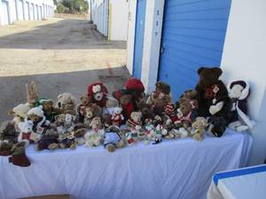 lot 94 image: LOT- Over 40-Collectable BOYDS BEARS, Mixed Sizes And Dates, Most Have Tags.