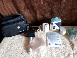 lot 43 image: TECHNONEB HAND HELD NEBULIZER - MODEL 3145H & ACCESOORIES
