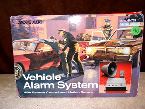 lot 90 image: Vintage Mobile Alert 49-763 Remote Control Vehicle Security System Alarm