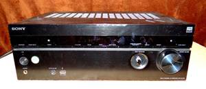 lot 93 image: SONY STR-DH750 7.2 CHANNEL 4K AV RECEIVER W BLUETOOTH BUNDLE $$$
