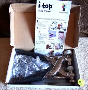 lot 112 image: iTOP BRAD MAKER KIT - UNUSED IN BOX