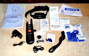 lot 118 image: E COLLAR TECHNOLOGIES DOG TRAINING COLLAR & ACCESSORIES