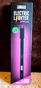lot 129 image: FREEDOM ELECTRIC LIGHTER - WINDPROOF & SPLASHPROOF - NIB