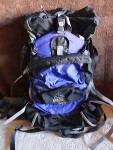 lot 143 image: Gregory Gravity Hiking Backpack - BLUEBLACK