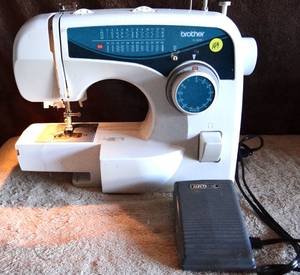 lot 149 image: Brother XL2600i Mechanical Sewing Machine W Pedal. Tested & Working