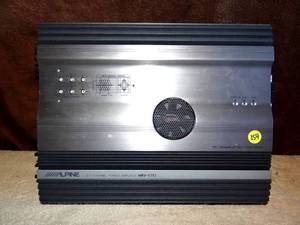 lot 154 image: Alpine  Amplifier MRV-T757