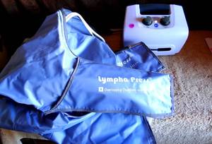 lot 158 image: LYMPHA PRESS PCD-52 MODEL 737A Sequential Compression Therapy System - TESTEDWORKS $$$