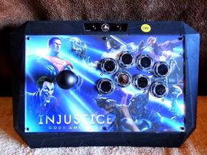 lot 166 image: XBOX 360 Injustice Gods Among Us Fight Stick Controller