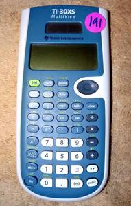 lot 191 image: TEXAS INSTUMENTS TI-30X MULTIVIEW CALCULATOR