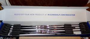 lot 200 image: Taylormade Burner Superlaunch RH Iron Set 4-SW Steel Burner Superfast 85 Flex R - USED $$$$