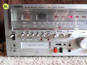 lot 202 image: YORX M2340 COMPO TUNER8 TRACK RECORDER - WORKS
