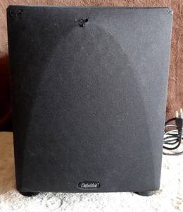 lot 207 image: Definitive Technology ProSub 800 - High Output Compact 300W Powered Subwoofer  $$$