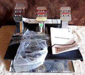 lot 216 image: Thrustmaster T300 RS GT Edition Racing Pedals - APPEARS UNUSED WMANUAL $$$$