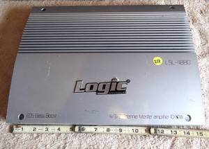 lot 217 image: LOGIC LSL-4880 AMPLIFIER W EDS BASS BOOST
