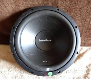 lot 246 image: Rockford Fosgate R2D4-12 Prime R2 DVC 4 Ohm 12-Inch 250 Watts RMS 500 Watts Peak Subwoofer