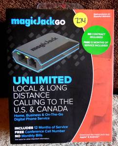 lot 274 image: Magicjack Go 2017 Version Digital Phone Service magicJack GO NEW $$$