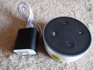 lot 286 image: AMAZON RS03QR EACHO DOT 2ND GENERATION SMART MULTIMEDIA SPEAKER