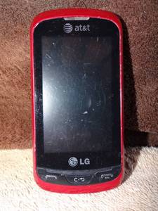 lot 287 image: AT & T LG PHONE AS SHOWN