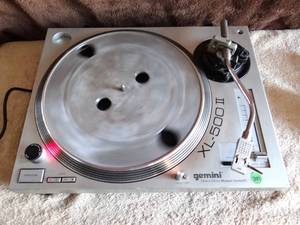 lot 297 image: Gemini XL 500 II Direct Drive Turntable Record Player - OPERATIONAL
