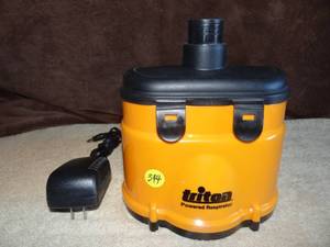 lot 344 image: TRITON POWERED RESPIRATOR & CHARGER - POWERS ONWORKS