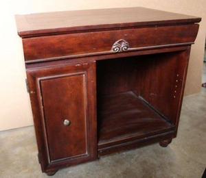 lot 172 image: Rolling Secretary Desk