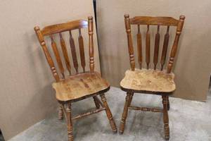 lot 165 image: Pair of Dining Chairs