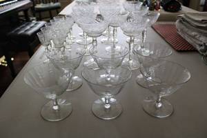 lot 53 image: Champagne and Stemmed Barware Sets