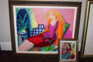 lot 70 image: 2 Linda Le Kinff signed Lithographs