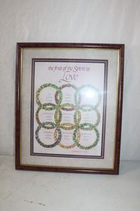 lot 133 image: Vintage Home Interiors Charles F. Humphrey The Fruit of the Spirit is Love