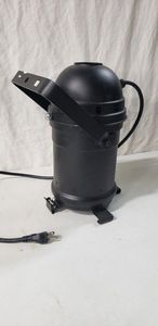 lot 144 image: Black Overhead Stage Light Can, Bulb Not Included