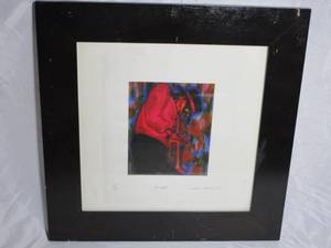 lot 48 image: 2750 PENCIL ARTWORK TITLED MILES BY SAM FULLER JR.