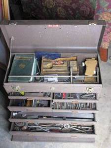 lot 3 image: VINTAGE STYLE# 520&nbspKENNEDY KITS. 6 DRAWER MACHINISTS TOOL BOX, TOOL BOX ONLY, EXCELLENT CONDITION, TOOLS NOT INCLUDED.&nbsp