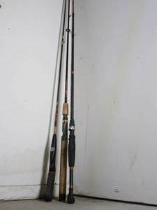 lot 116 image: FISHING POLES, PREVIEW RECOMMENDED