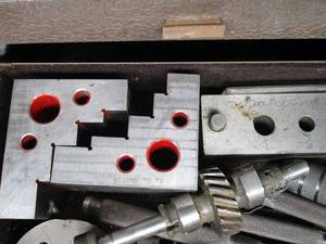 lot 146 image: LARGE DRAWER OF MACHINIST TOOLS