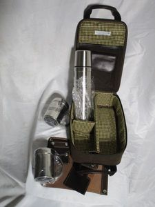lot 226 image: NEW TRAVEL THERMOUS, MUGS &amp CARRYING CASE