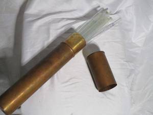 lot 229 image: VINTAGE CORNING DISPOSABLE MEDICINE APPLICATORS
