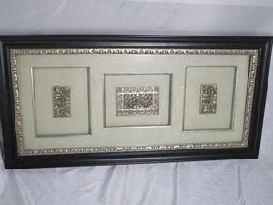 lot 209 image: FRAMED DECOR