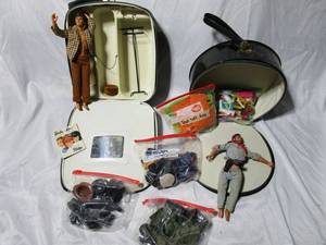 lot 265 image: 1960s KEN &amp 1970s LONE RANGER, ACCESSORIES, BARBIE CASES